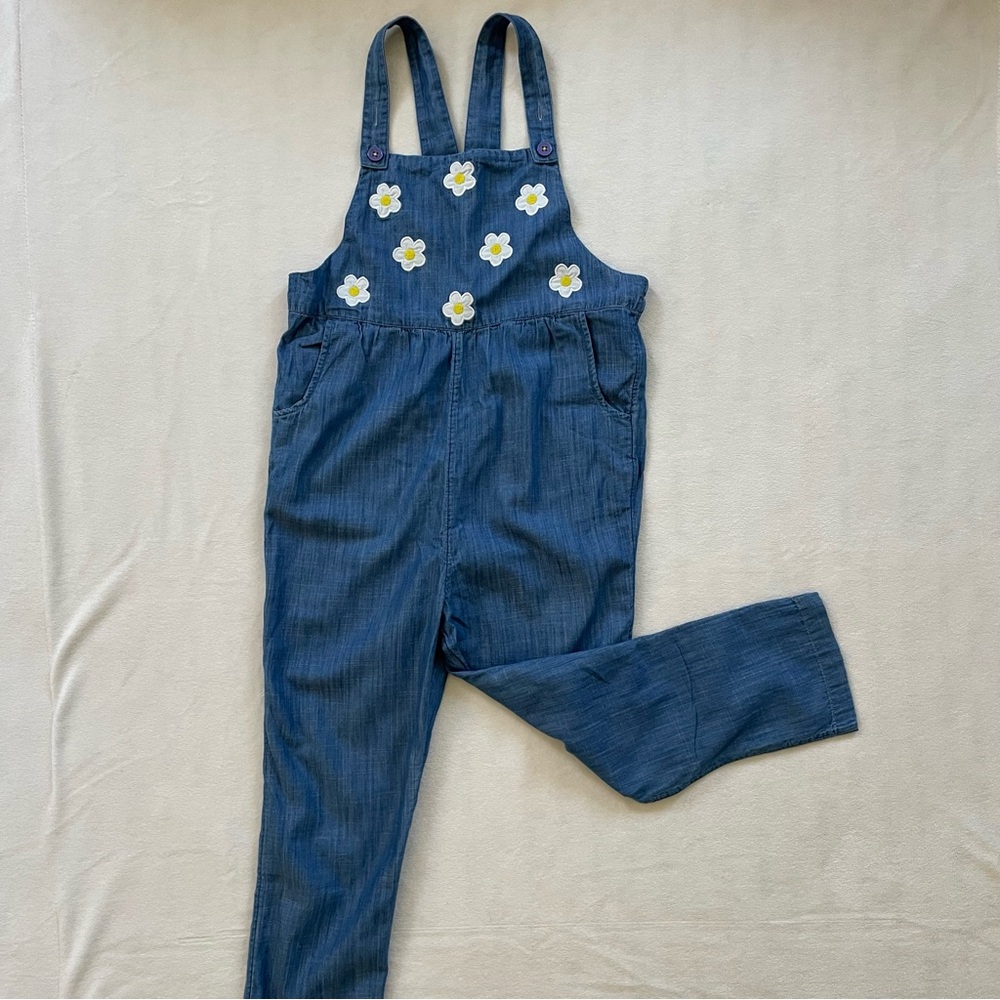 Mini Boden Blue Denim Overalls